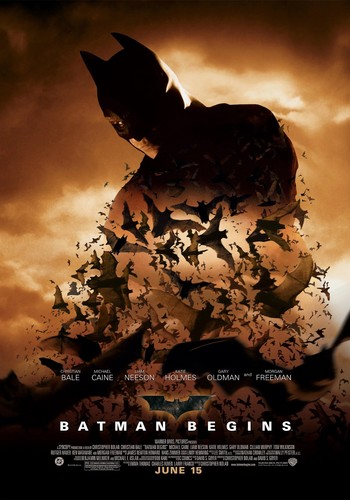Batman begins locandina - (2005),