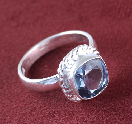 Anello uomo con zaffiro - da,