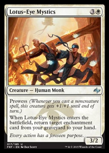 Mtg lotus eye mystics - mtg, 2x