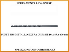 Punte elicoidali HSS per