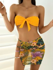 Set costume da bagno pareo