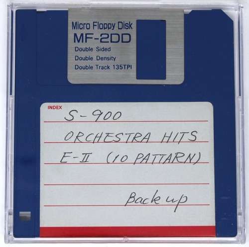 Floppy disk 900 - s-900, orchestra