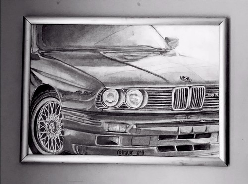 Disegno e30 carbone - disegno,