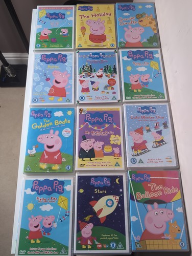 Peppa pig dvd - bundle, lot
