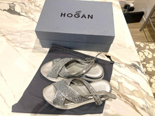 Sandali HOGAN n.39 argento