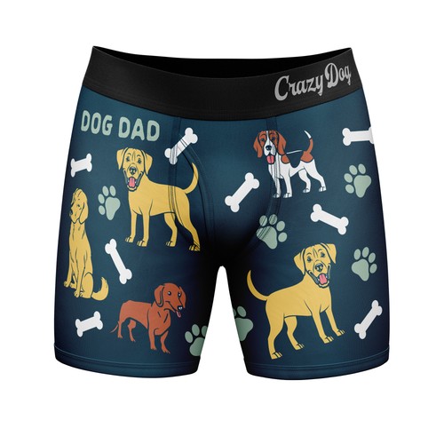 Slip boxer uomo cane papà