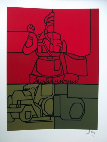 Valerio adami serigrafia - adami,