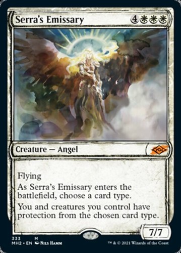 Mtg serra emissary exc - mtg,