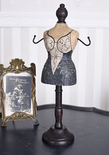 Manichino Sartoriale Con Corsetto Supporto Gioielli Porta Collana per