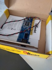 SCHEDA DI RETE Hamlet LAN PCI network card 10/100 Mbps computer pc RJ45