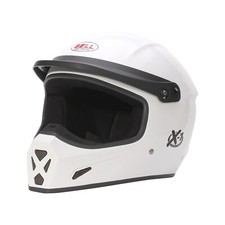 Casco Bell X-1 Offroad UTV bianco con clip HANS taglia S-XL FIA 8859-2015