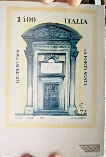 Cartolina giubileo 2000 - giubileo, la