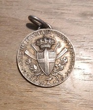 medaglia regia associazione canottaggio in argento impero duce aoi