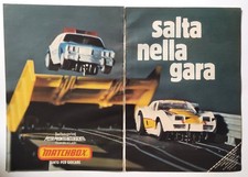 Pubblicita'  Matchbox Pista Pronto Intervento Turbosprint Advertising 1980 (T5
