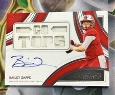 Bailey Zappe 2022 Immaculate