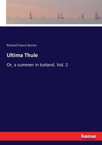 Burton ultima thule or - -,