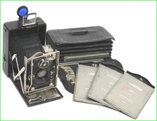 Telecamera pieghevole tipo letto Contessa Nettel Duchessa 4,5x6cm con Contessa Sonnar Ana