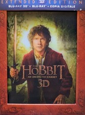 Lo Hobbit - Un viaggio inaspettato 3D - Extended Edition 2 Blu Ray 3D +3 Blu-Ray