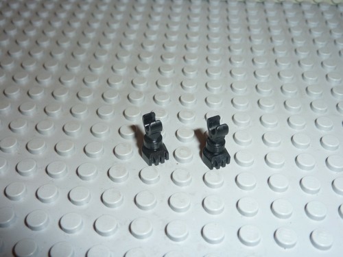 Lego minifig black - 2, x