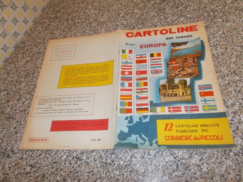 Album cartoline del - album, mondo