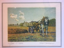 MARCO ZAMBRELLI - IL CARRO - ACQUAFORTE ACQUATINTA - Originale