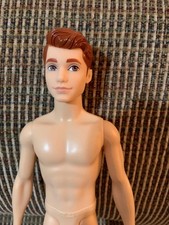 Nude Allan, il migliore amico di Ken - Auburn capelli modellati, - occhi marroni