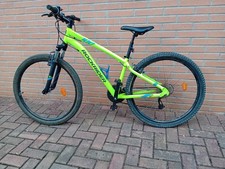 Bicicletta Rockrider Mountain Bike 27,5 pollici gialla MTB ottime condizioni