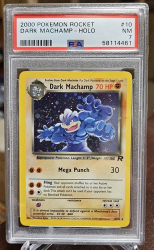 Pokémon dark machamp holo - dark,