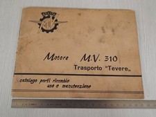MANUALE LIBRETTO USO MANUTENZIONE E RICAMBI 1970 MOTORE MV TRASPORTO TEVERE