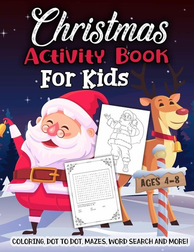 Christmas activity book for - activity,