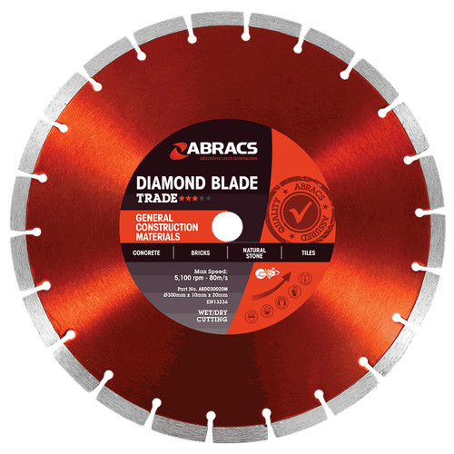Lama diamantata abracs 300mm - lama,