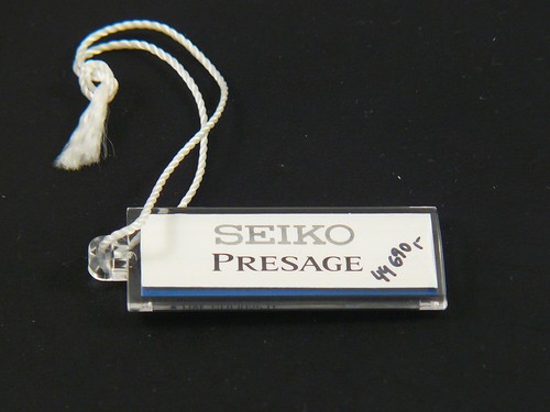 Seiko presage etichetta - seiko,