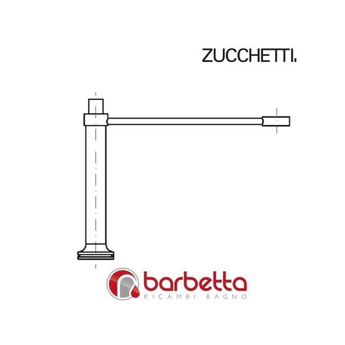 Tubo con braccio girevole - braccio, pan
