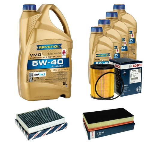 Bosch controllo set ravenol - 9l,