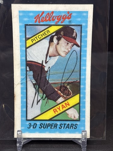 Nolan ryan 1980 kellogs d - nolan, 3-d