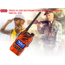 PROXEL PX-10BC RICETRASMETTITORE PORTATILE ANALOGICO PMR 446 - IP65