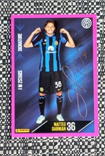 PANINI I M 2STARS INTER CARD SET 2024 - MATTEO DARMIAN  PINK PARALLEL SIGNATURE