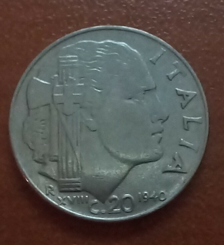 Moneta centesimi di lira - moneta,