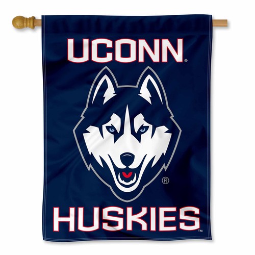 Bandiera uconn huskies casa - uconn, e