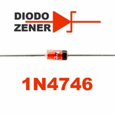 1N4746 DIODO ZENER STABILIZZATORE 18V 14mA 1W - SET DA 20 PEZZI