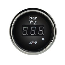 Simoni Racing Manometro digitale pressione olio - Chrome rim line