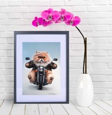 Dipinto pastello gatto