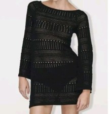 Zara Crochet Open Knit Long