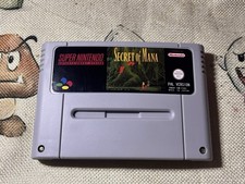 •Secret Of Mana Pour Console Super Nintendo Cover Neuf English Version Text •