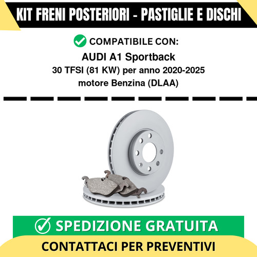 Kit freni posteriori per - kit,