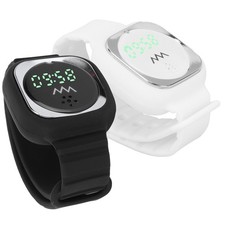 Ultrasonic Mosquito Repellent Bracelet With Time Display Anti Mosquito Wristband