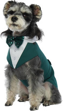 Smoking Cani, Dog Tuxedo Abito Smoking per Cani Shirt Formale Vestito Elegante C