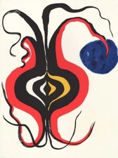 Alexander Calder Litografia DM08156, Derriere le miroir 1966 - SPEDIZIONE GRATUITA!