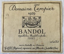 Domaine Cempier Brandol 1979