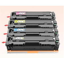 4 TONER BK/C/M/Y HP COLOR LASERJET PRO M254dw M254nw MFP M280nw M281fdn M281fdw